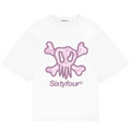 6IXT4OUR Camo Skull Pink