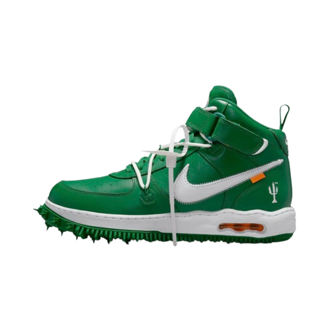 Nike Air Force 1 Mid Off-White Pine Green
