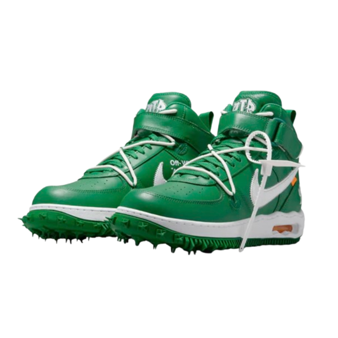 Nike Air Force 1 Mid Off-White Pine Green
