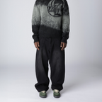 Lost Boys Archives Outerseam Logo Jeans Stonewashed Black