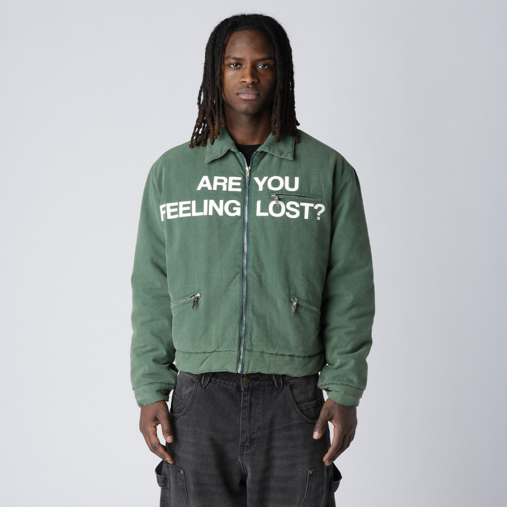 Lost Boys Archives Washed Detroit Jacket Green