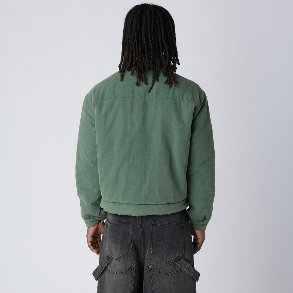 Lost Boys Archives Washed Detroit Jacket Green