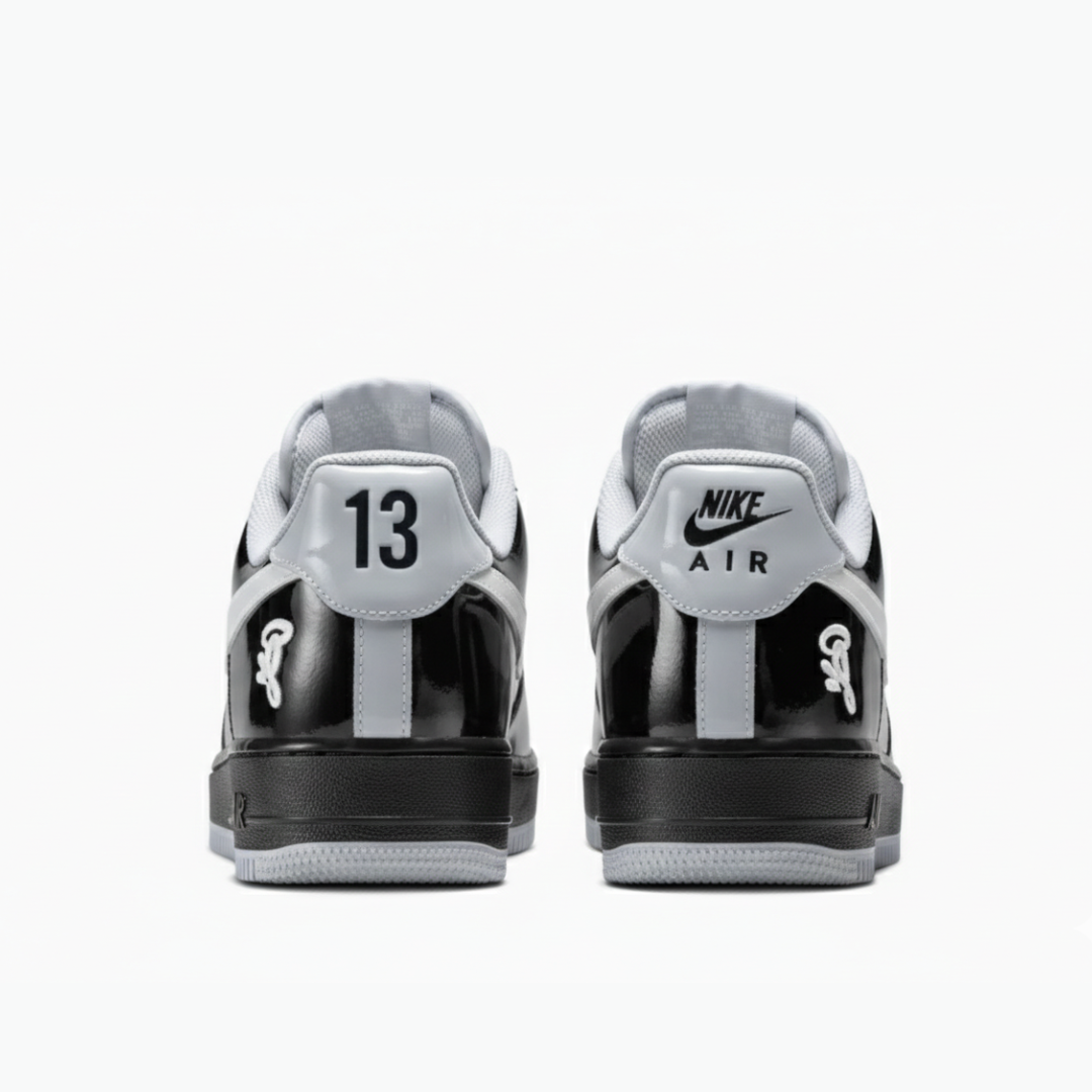 Nike Air Force 1 x Syna Central Cee Black White Smoke Grey