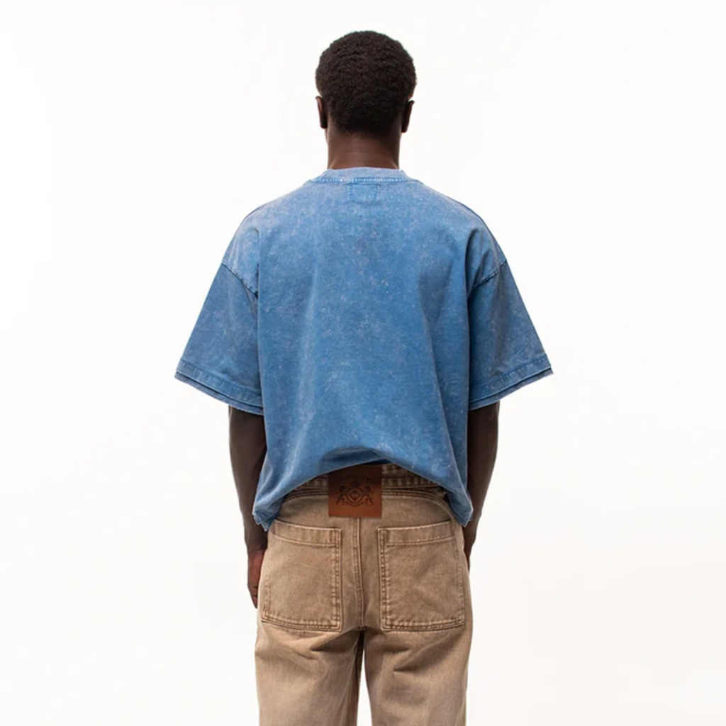 Maison Host Essential MH Crest Tee Blue