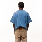 Maison Host Essential MH Crest Tee Blue