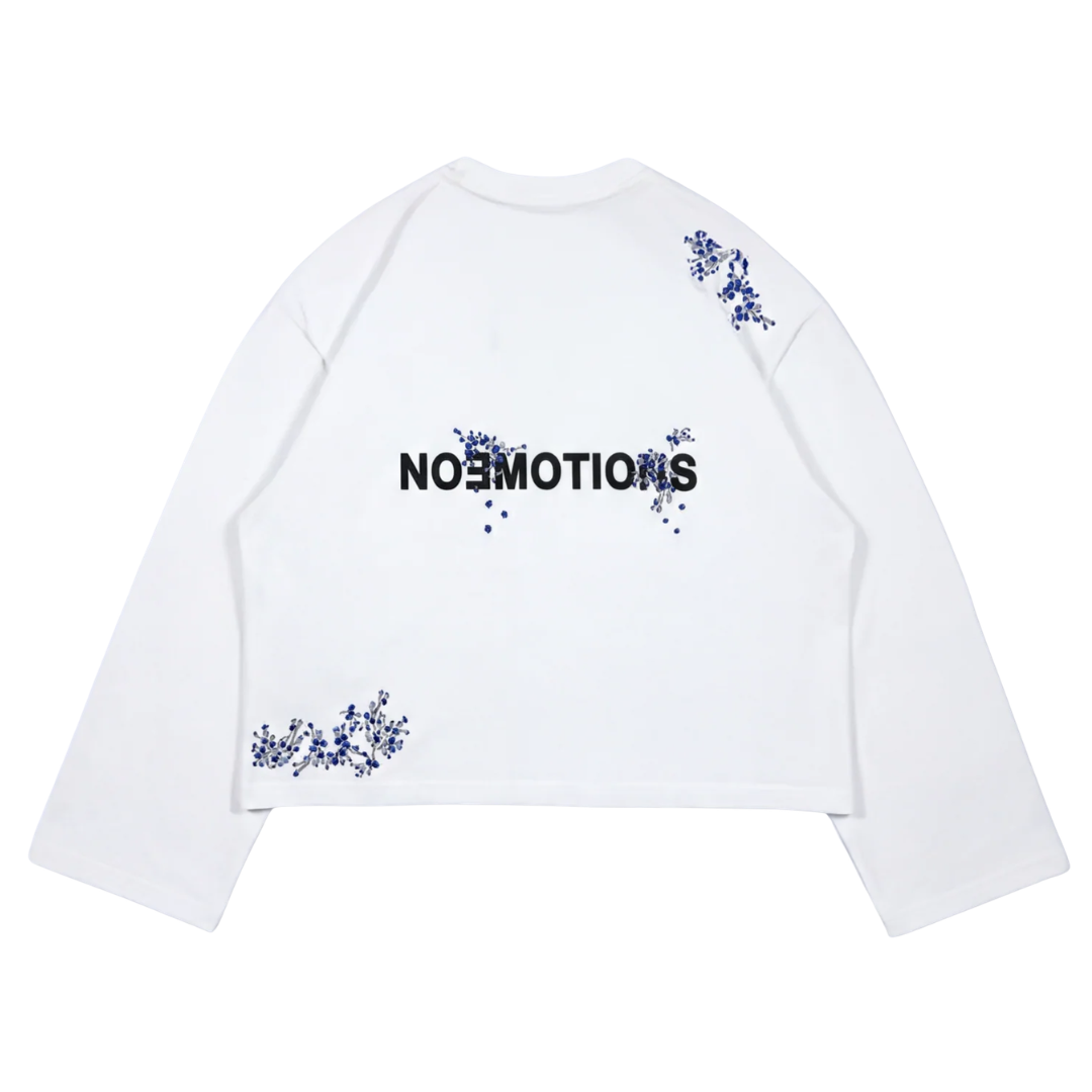 Noemotions Blossom Longsleeve White