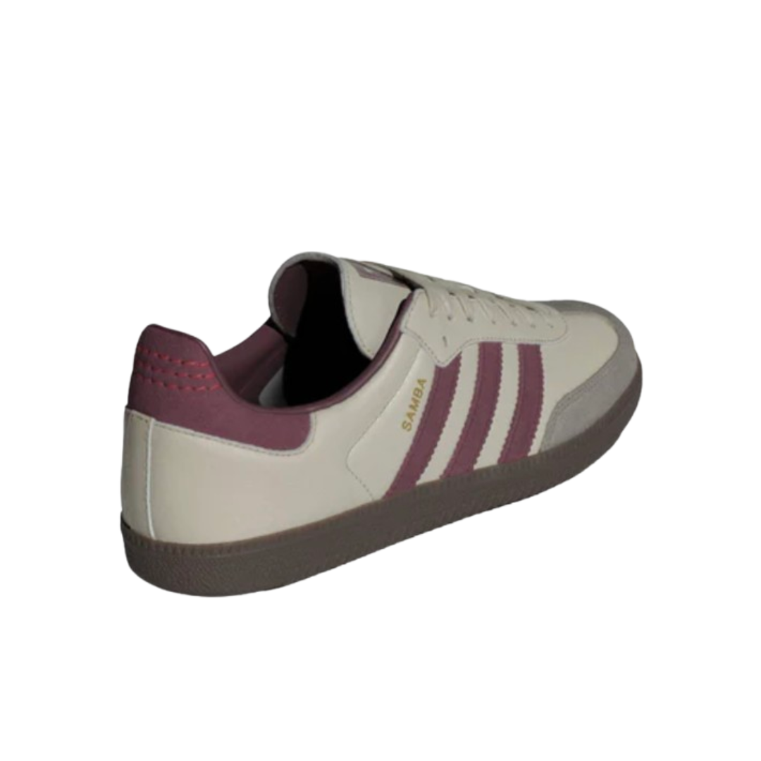 ADIDAS SAMBA Putty Grey Maroon
