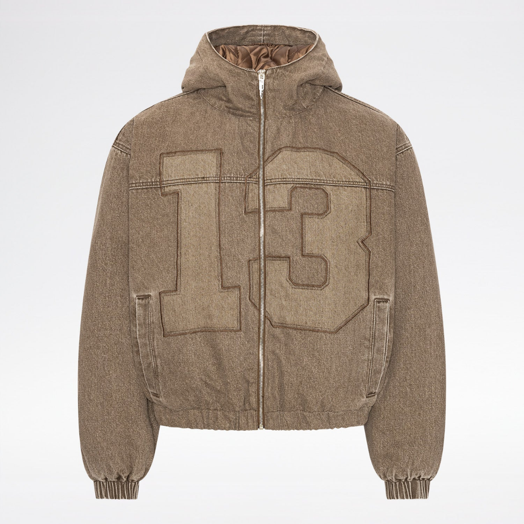 Lost Boys Archives Sandblsted Thirteen Denim Jacket Washed Brown