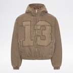Lost Boys Archives Sandblsted Thirteen Denim Jacket Washed Brown