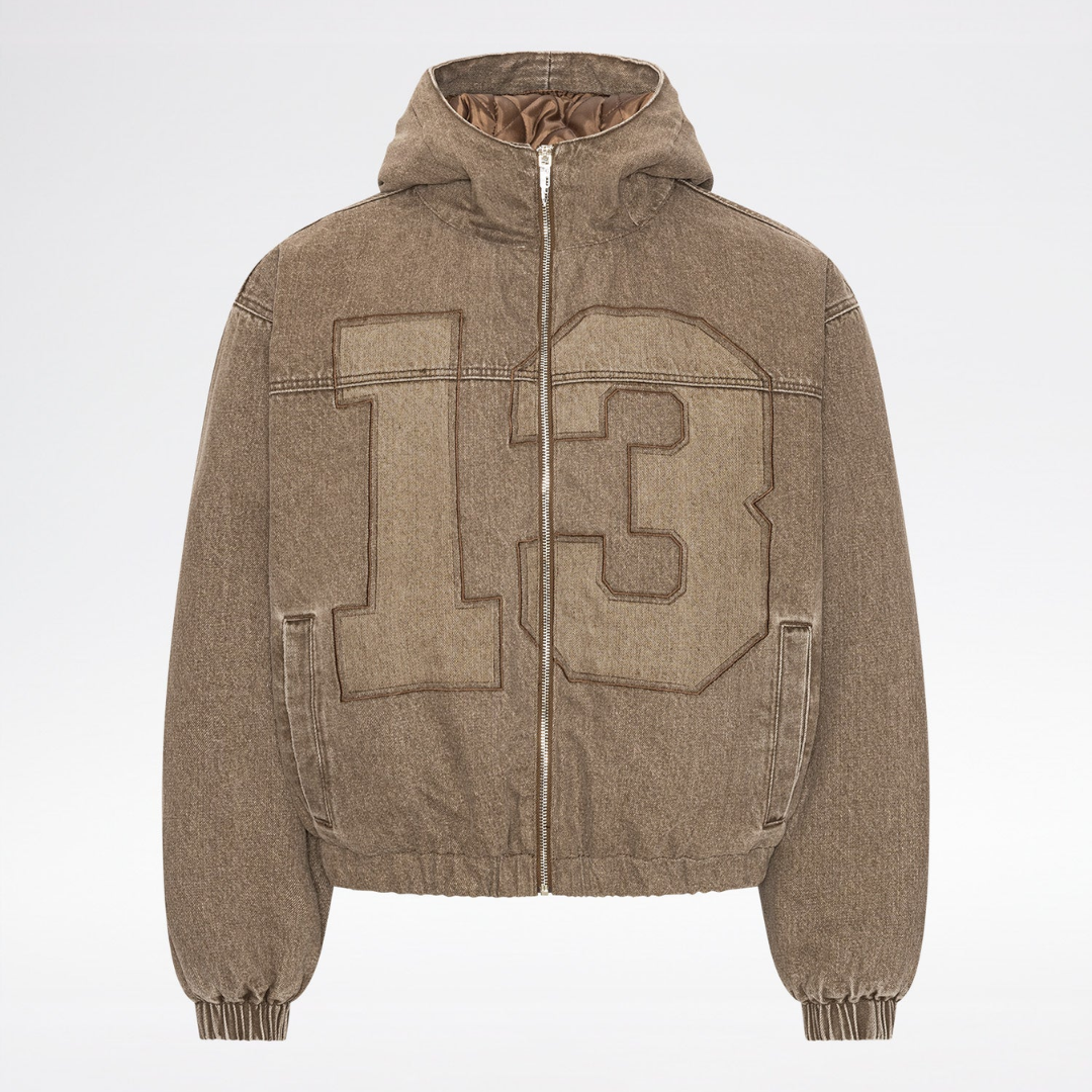 Lost Boys Archives Sandblsted Thirteen Denim Jacket Washed Brown