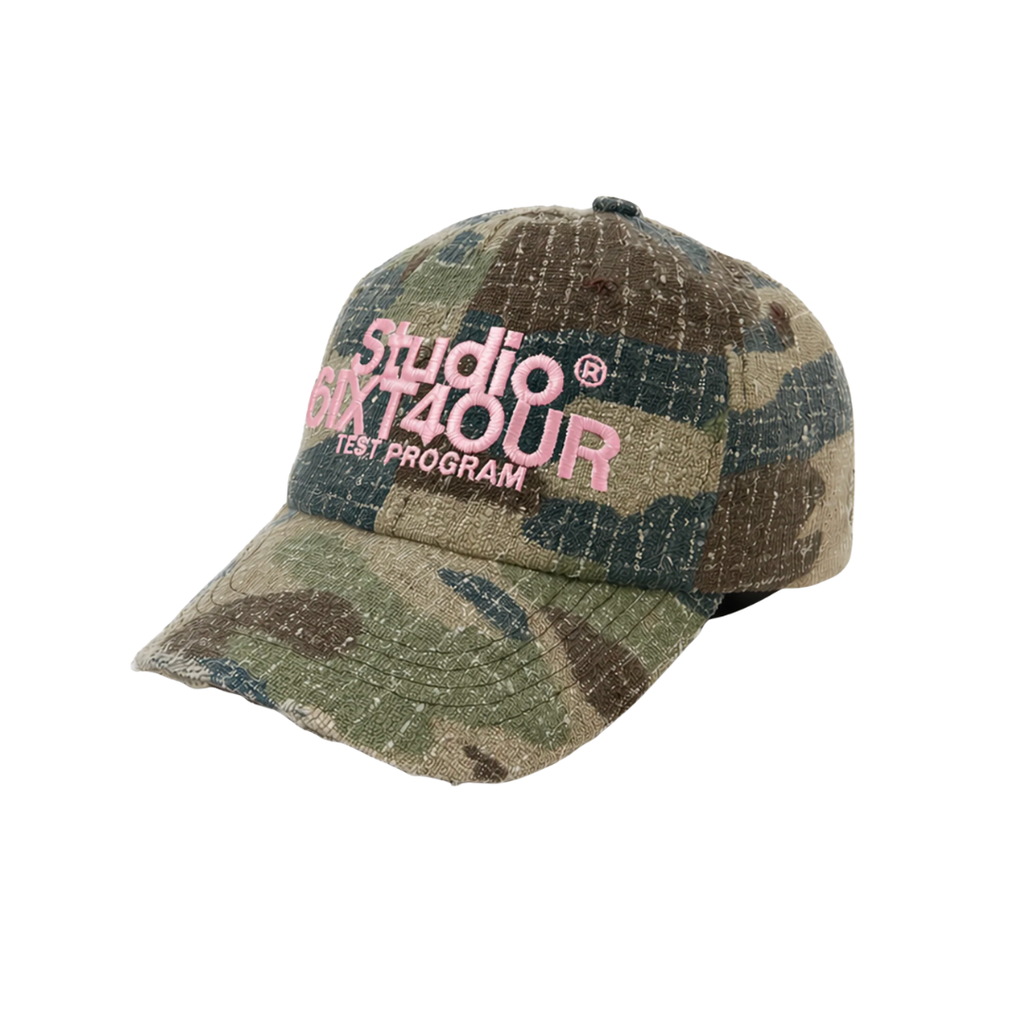 6IXT4OUR Pink Camo Cap