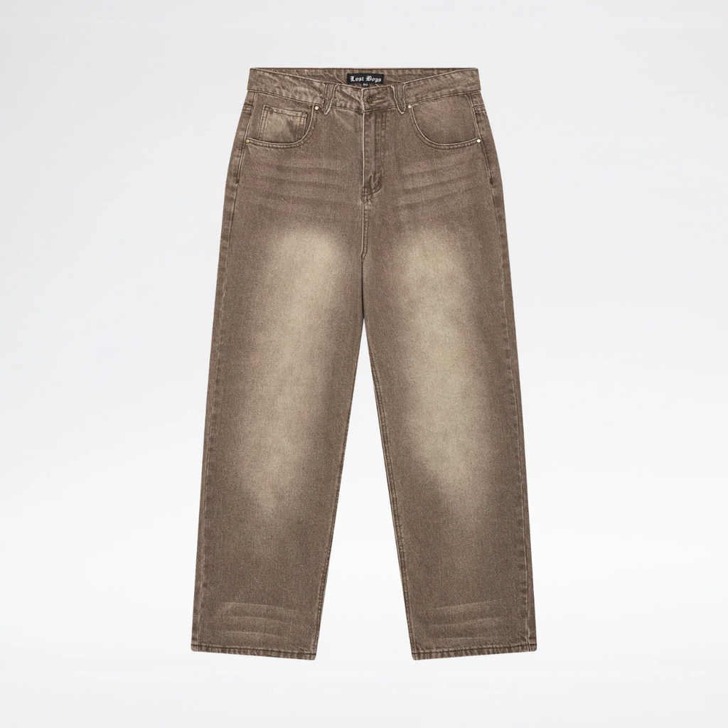 Lost Boys Archives Sandblsted Thirteen Everyday Jeans Brown