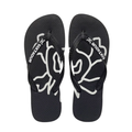 6IXT4OUR Skull Flip Flops
