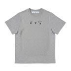 Off White Blue Marker Grey Tee