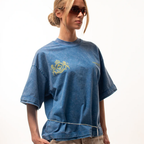 Maison Host Essential MH Crest Tee Blue