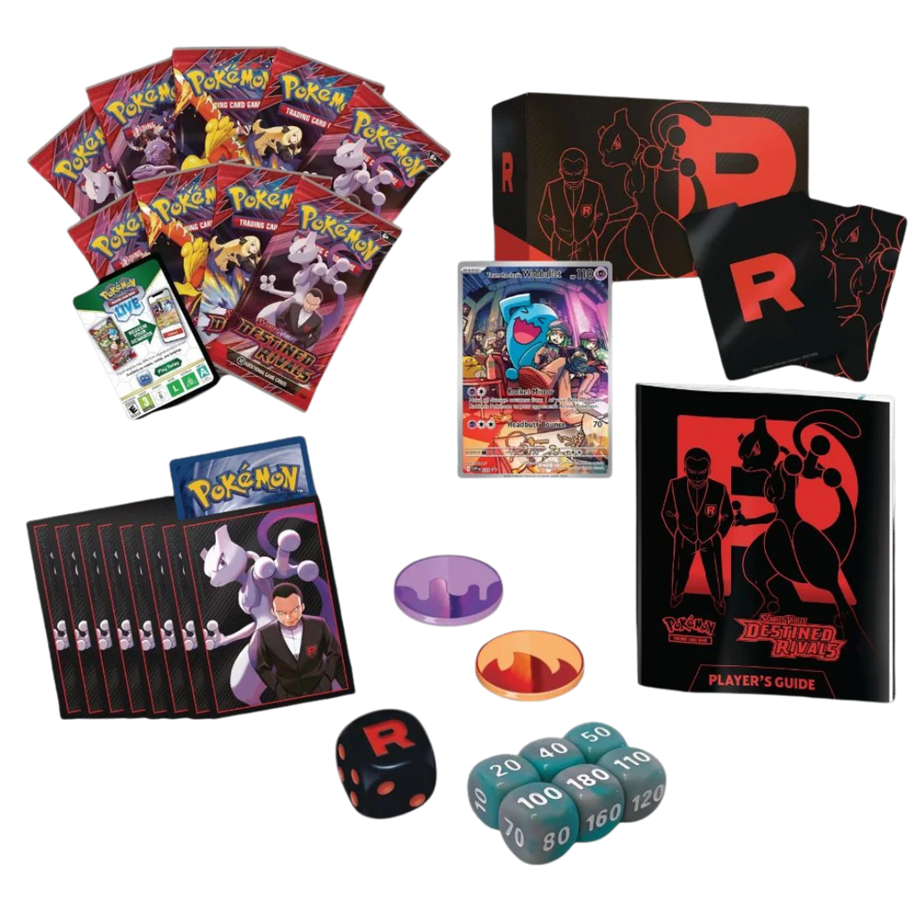 POKÉMON Caja de Entrenador Élite de Destined Rivals TCG Pokémon Inglés