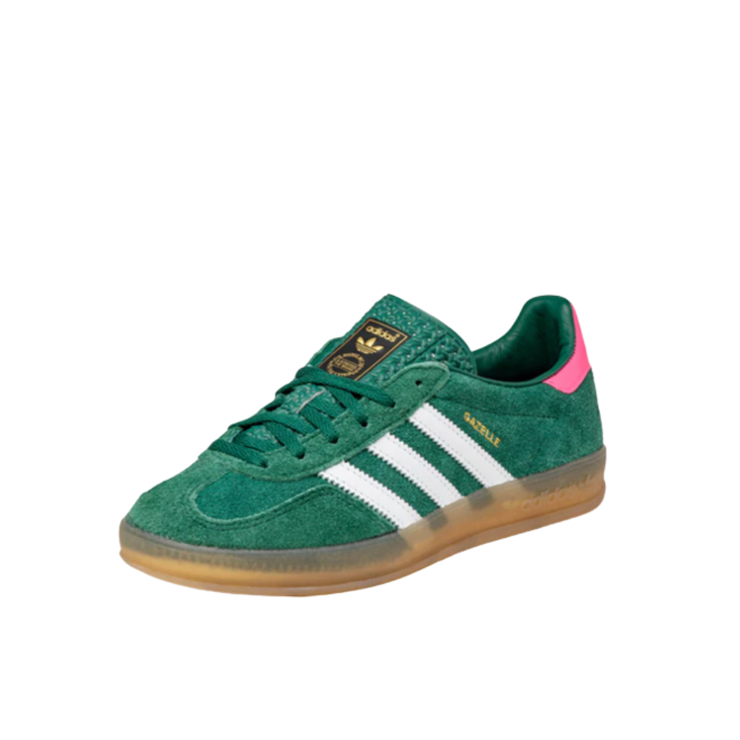 Adidas Gazelle Indoor Collegiate Green Lucid Pink