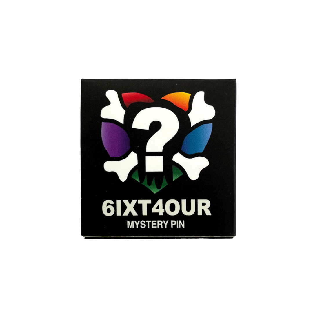 6IXT4OUR Mystery Pin