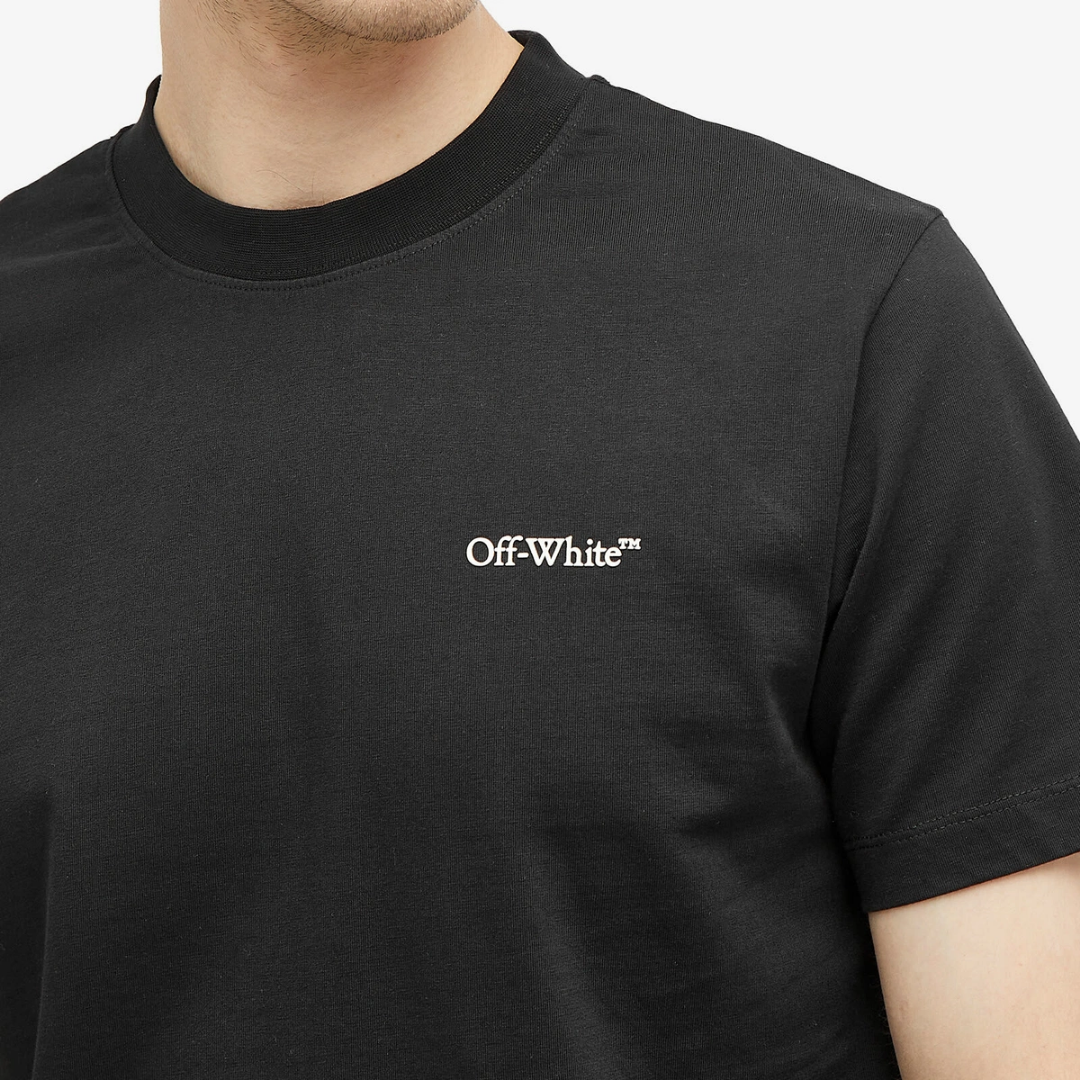Off White Windy Arrow Black Tee