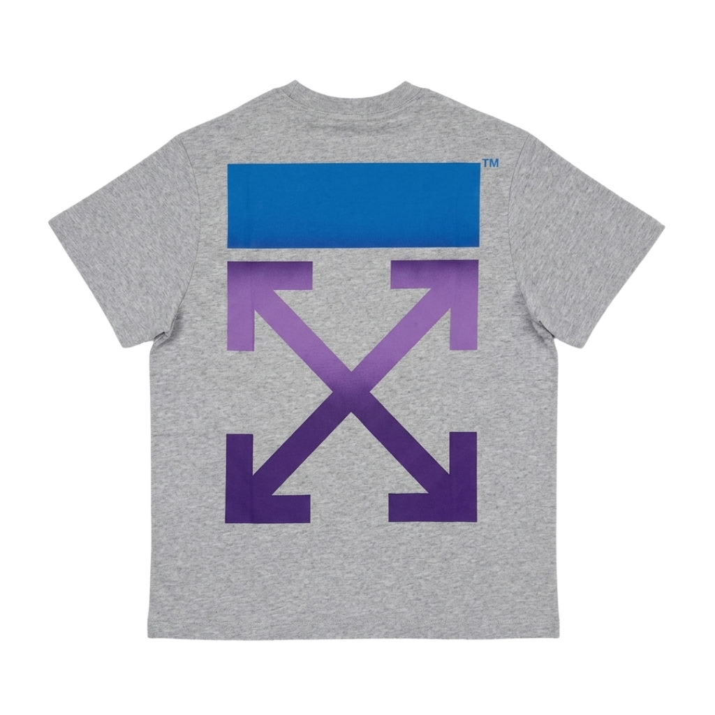 Off White Gradient Arrows Grey Tee