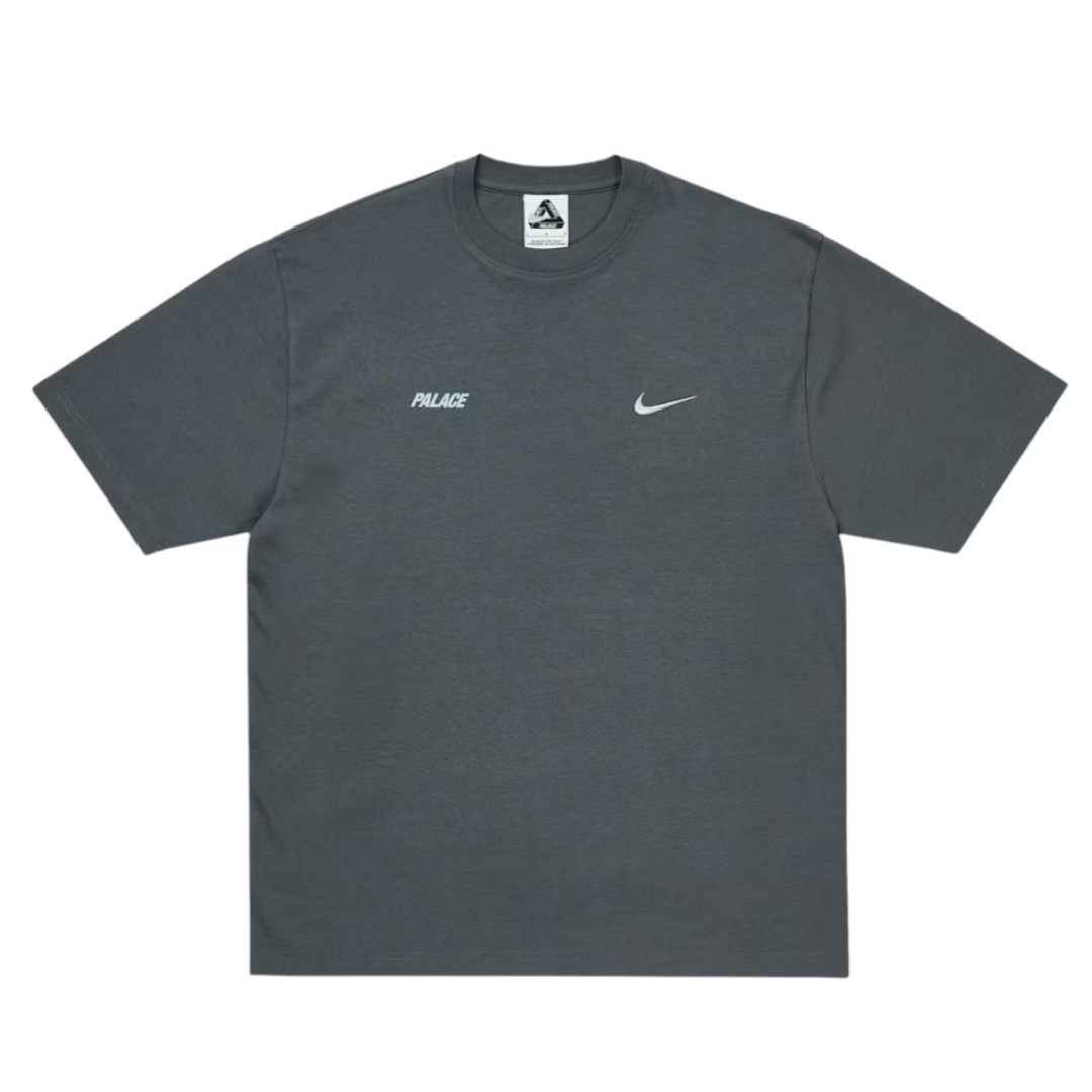Palace x Nike Font Swoosh T-shirt Charcoal