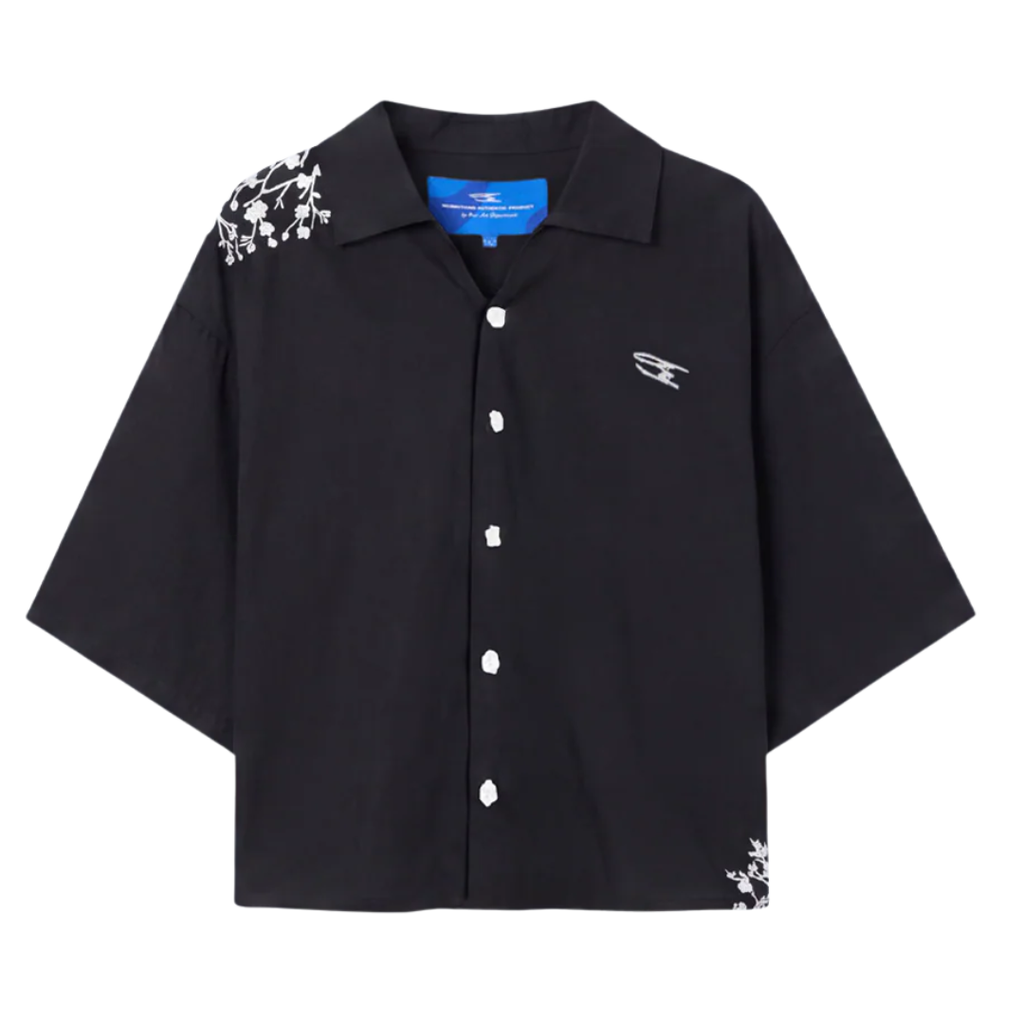 Noemotions Flower Shirt Light Black