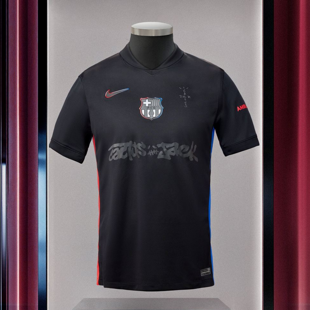 Nike Travis Scott x FC Barcelona 2024/25 Match Away Cactus Jack Jersey