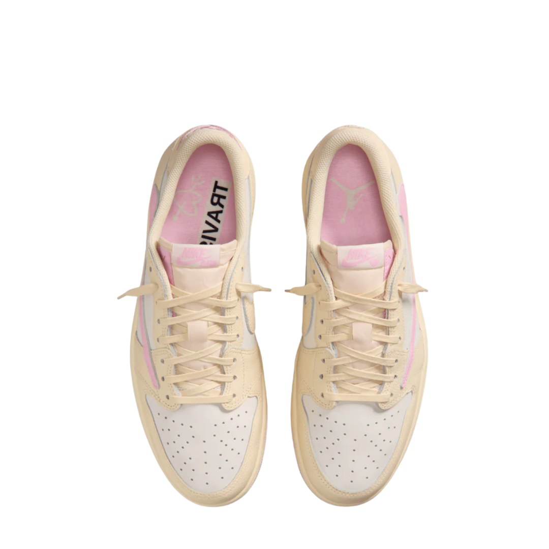 Jordan 1 Low x Travis Scott 'Shy Pink'