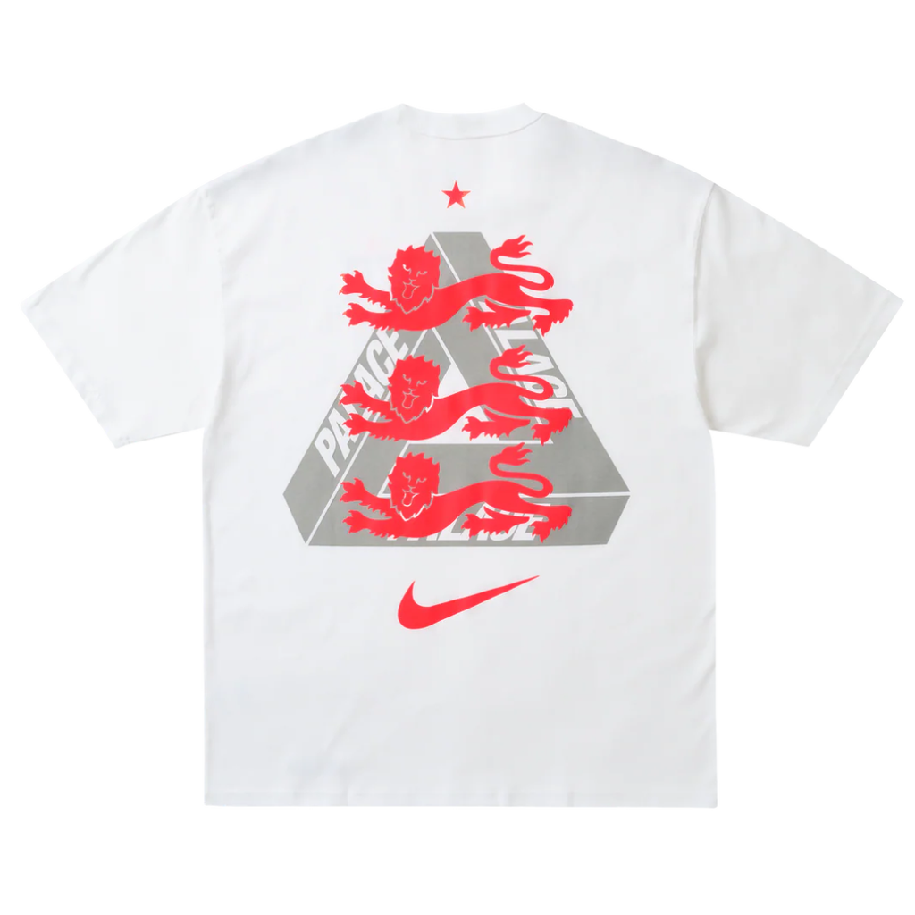 Palace x Nike England T-shirt White