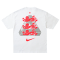 Palace x Nike England T-shirt White
