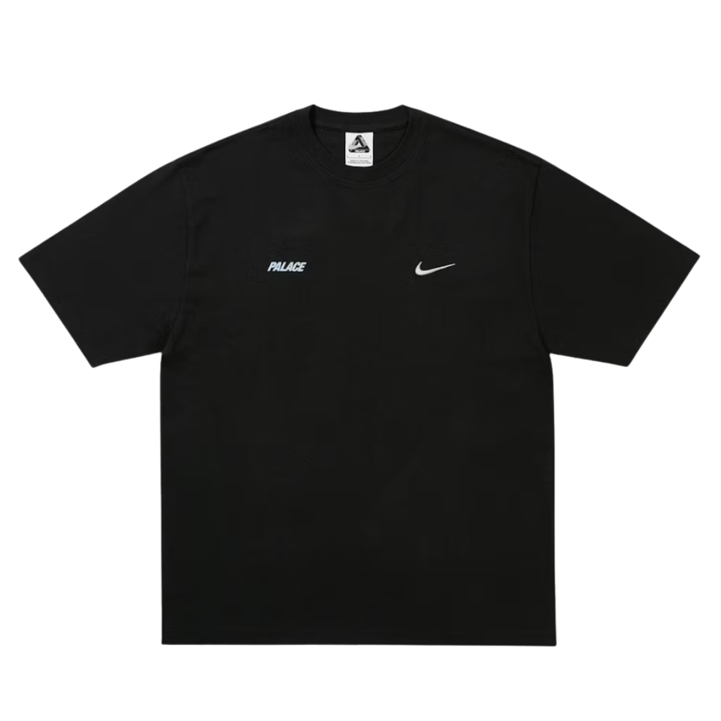 Palace x Nike Font Swoosh T-shirt Black