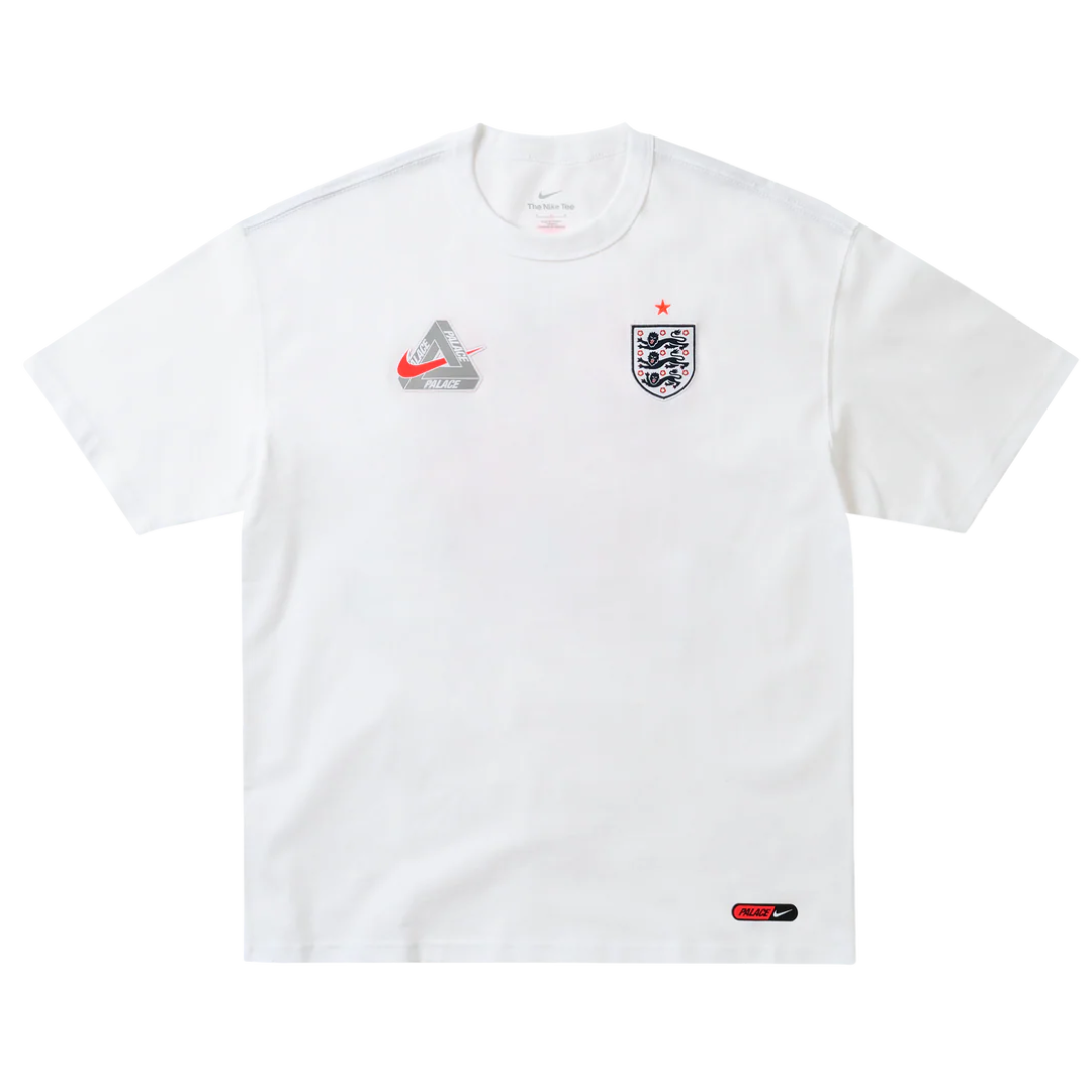 Palace x Nike England T-shirt White