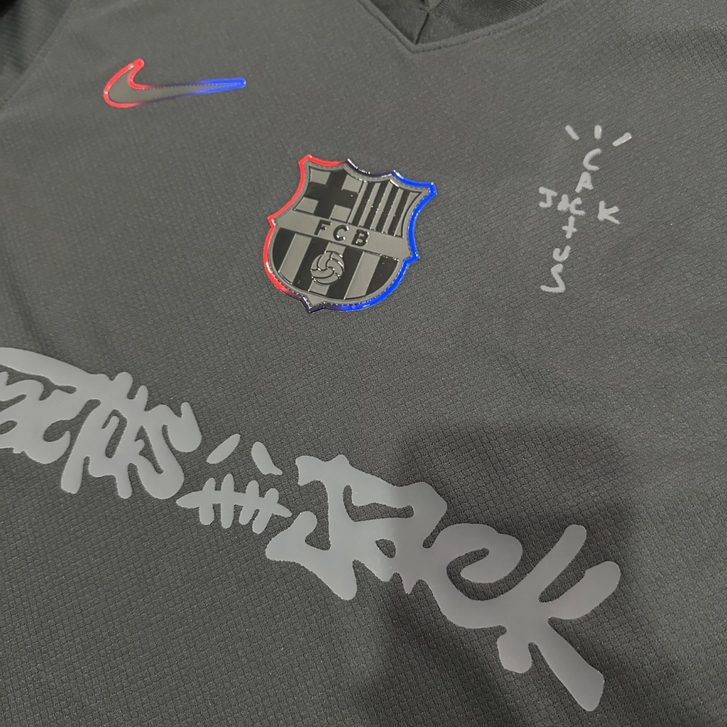 Nike Travis Scott x FC Barcelona 2024/25 Match Away Cactus Jack Jersey