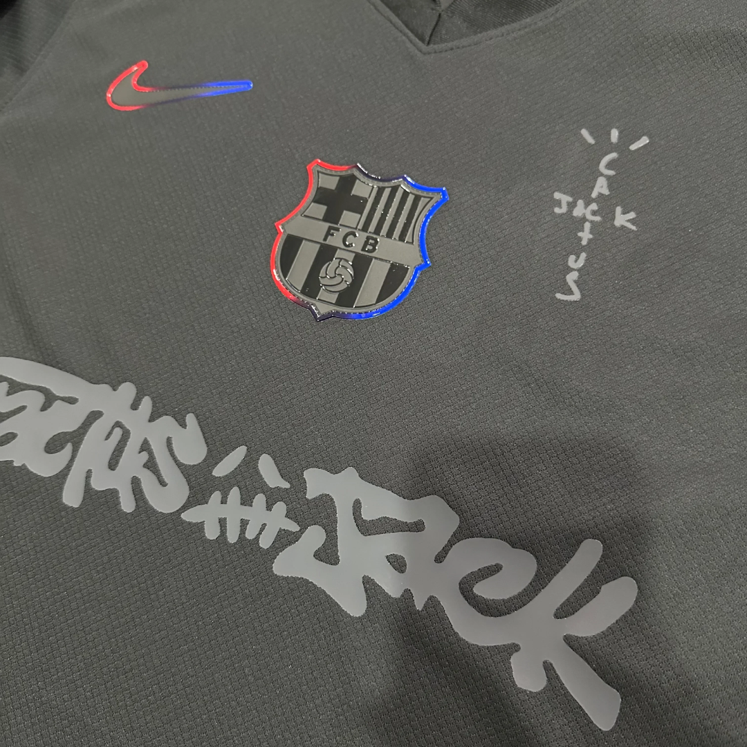 Nike Travis Scott x FC Barcelona 2024/25 Match Away Cactus Jack Jersey