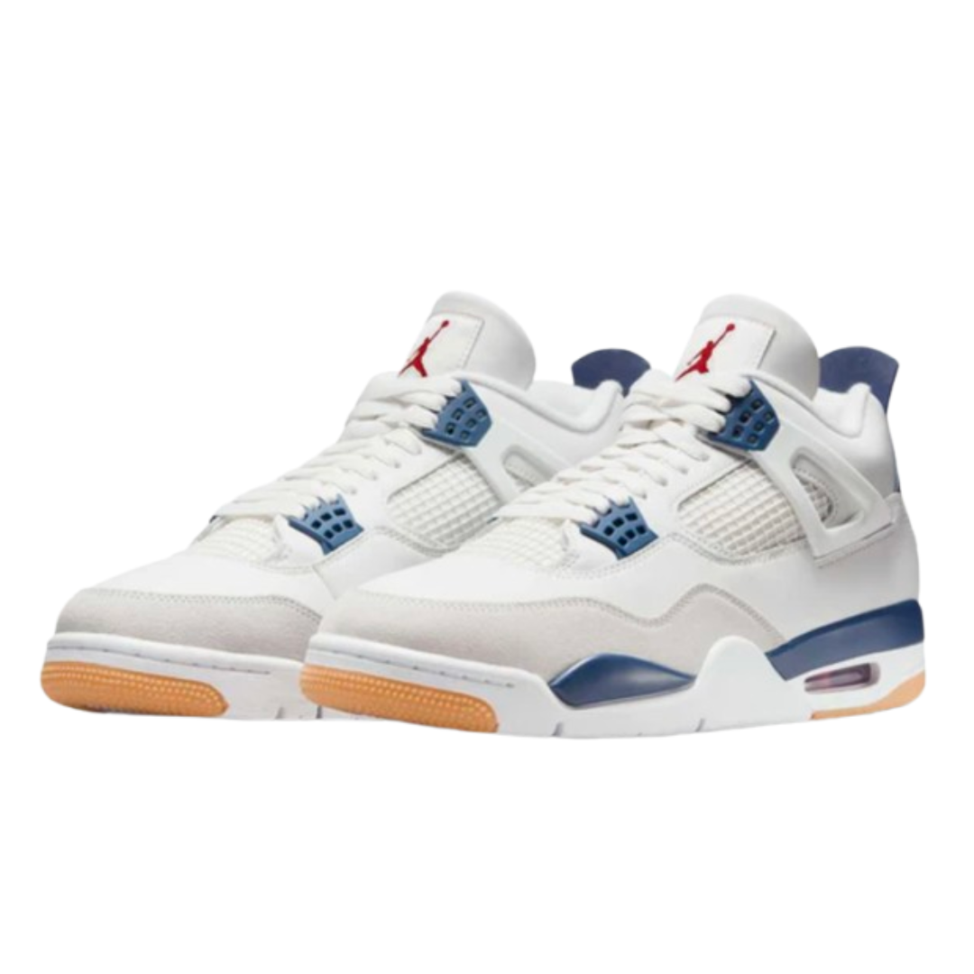 Jordan 4 Retro SB White Navy