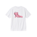 Uniqlo T-Shirt KAWS Pink Graphic