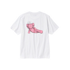 Uniqlo T-Shirt KAWS Pink Graphic