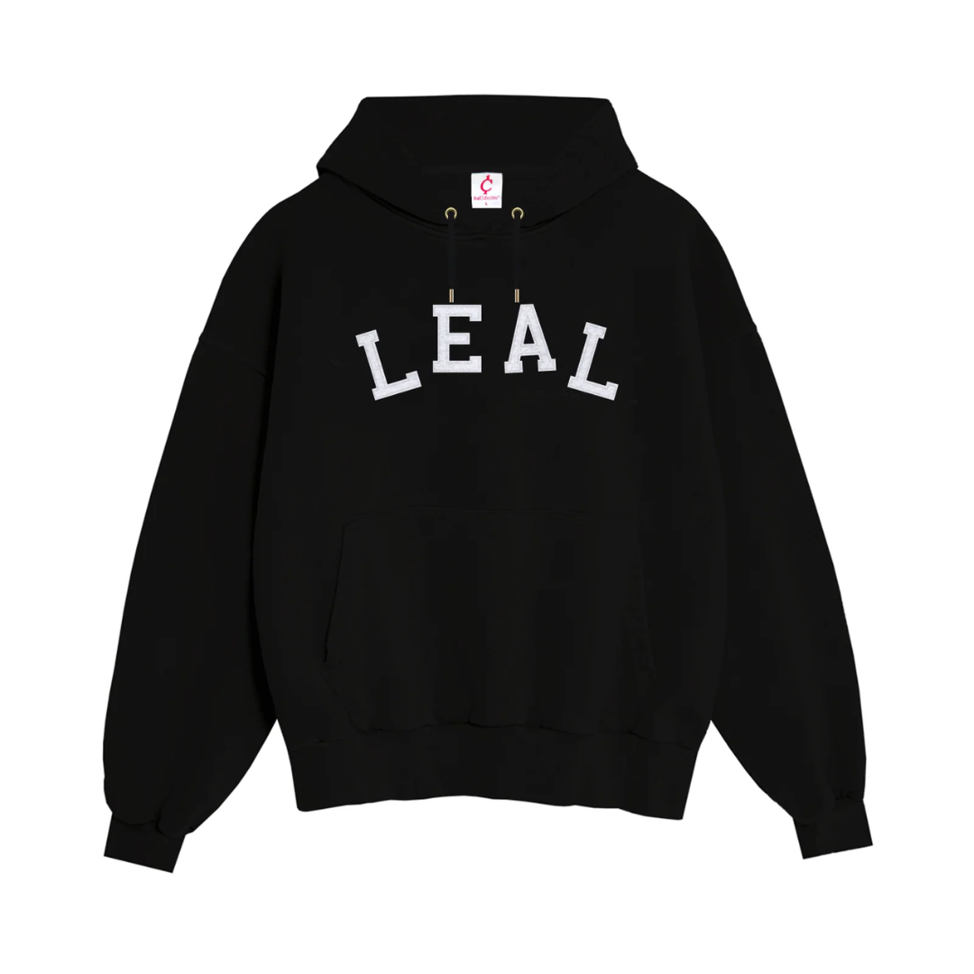 Leal Collective College Hoodie Black