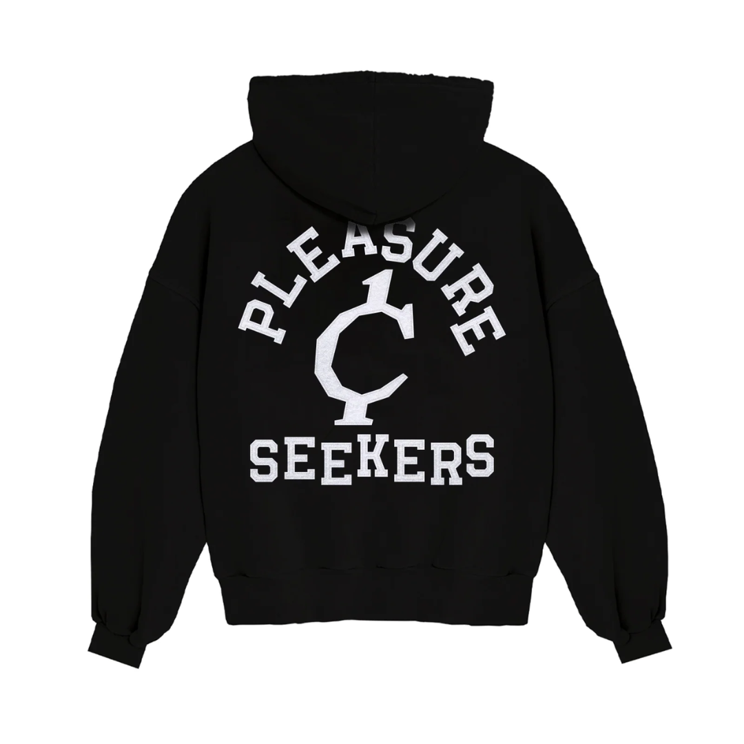 Leal Collective College Hoodie Black