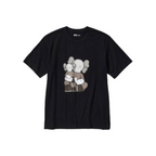Uniqlo T-Shirt KAWS Black Graphic