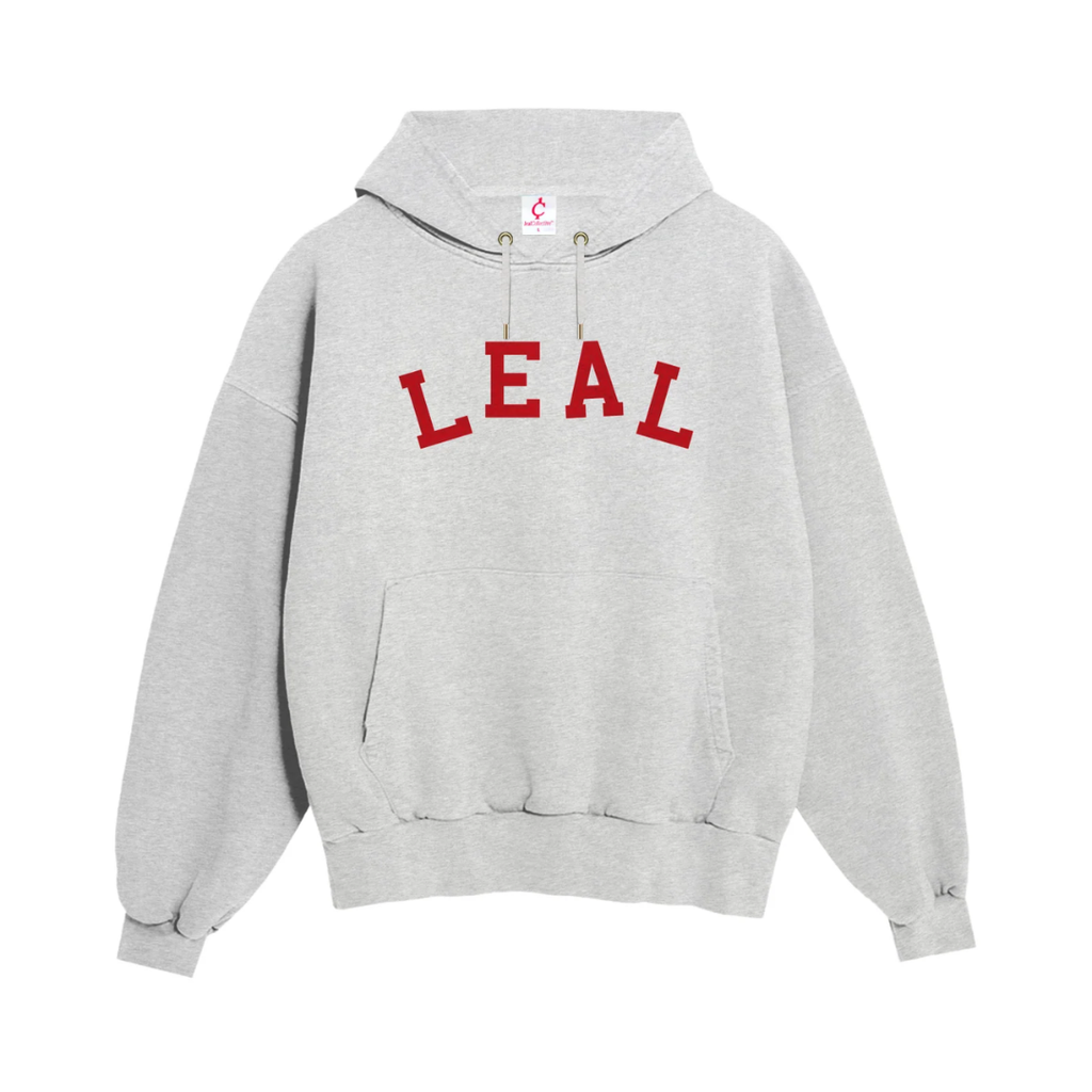 Leal Collective College Hoodie Grey
