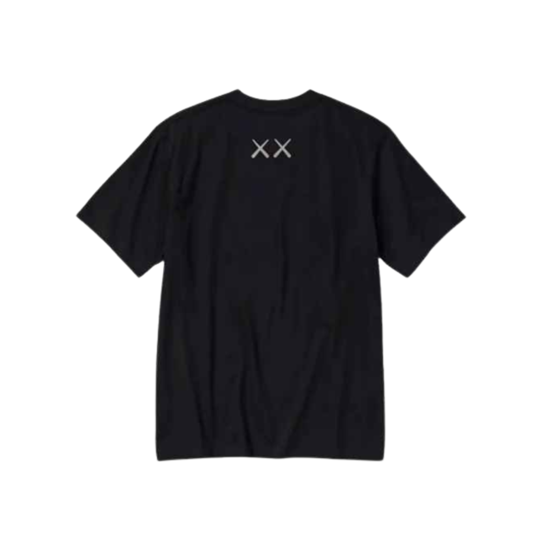 Uniqlo T-Shirt KAWS Black Graphic