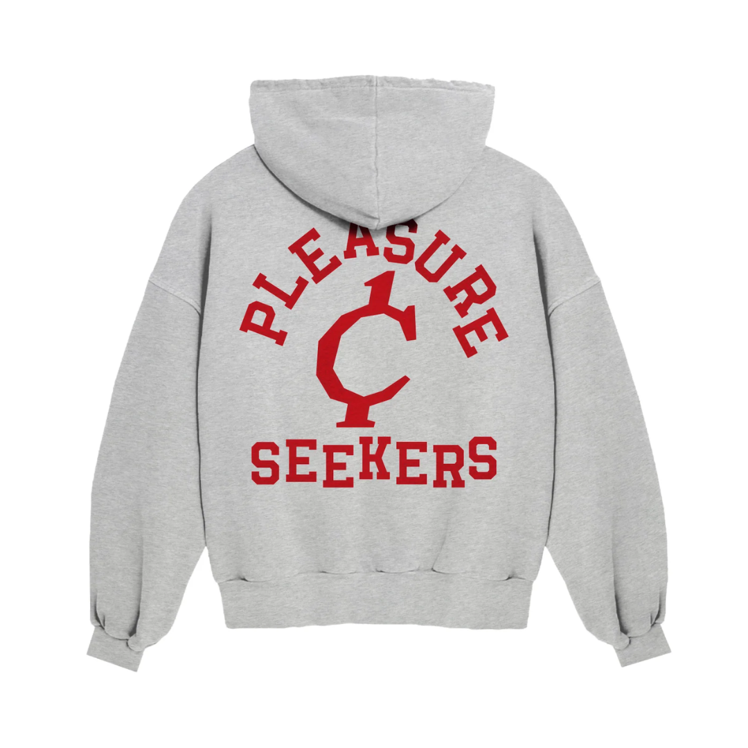 Leal Collective College Hoodie Grey