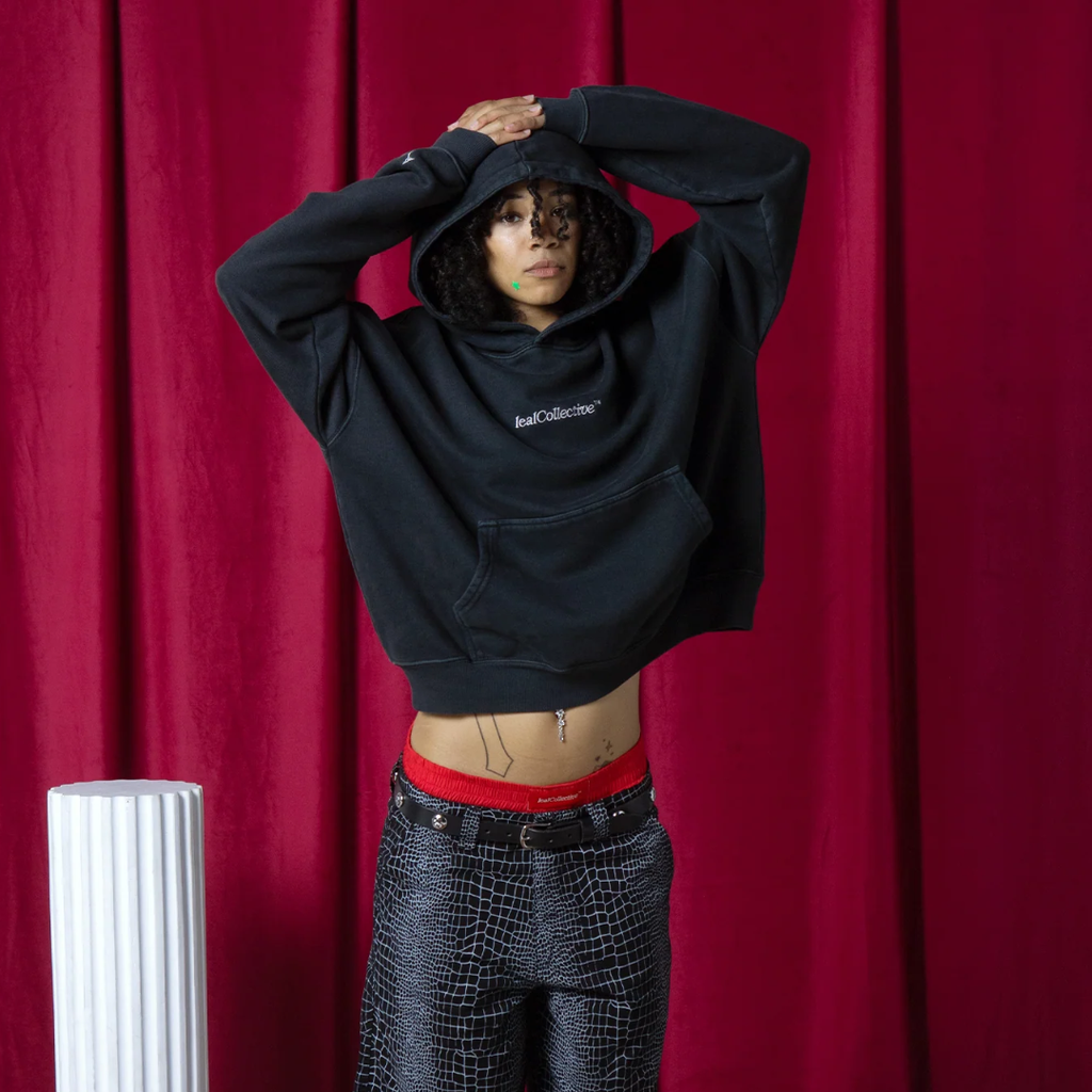 Leal Collective Pleasure Hoodie Caviar