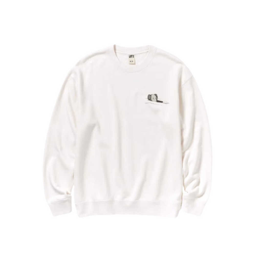Kaws x Uniqlo Sweatshirt New White Artbook