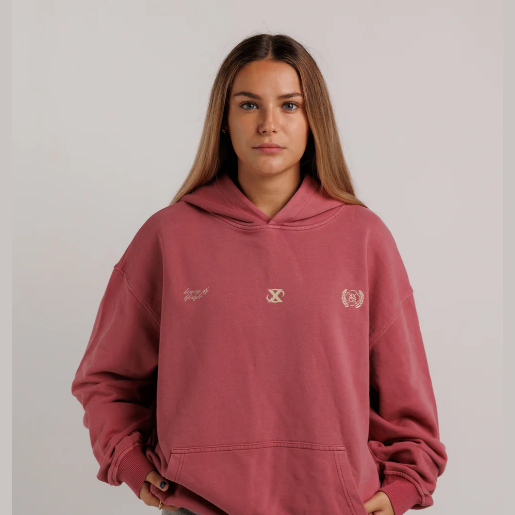 EXCESU Red Club Hoodie