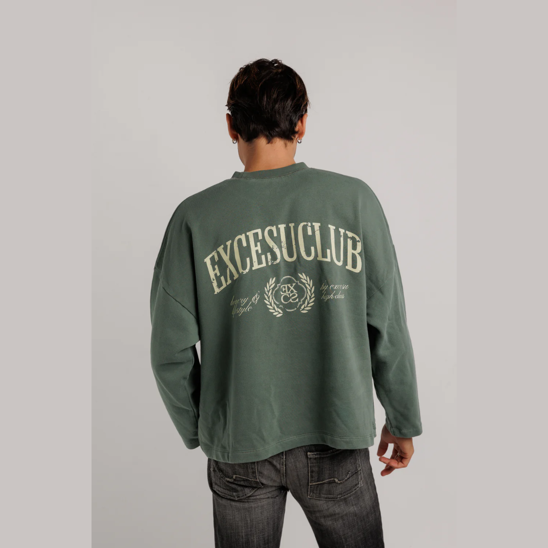EXCESU Crewneck Club Green