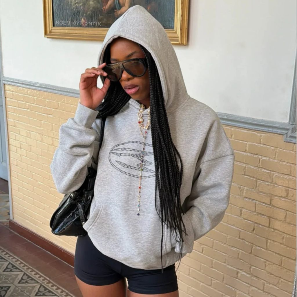 Noemotions Crew Hoodie Grey
