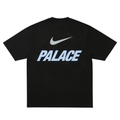 Palace x Nike Font Swoosh T-shirt Black