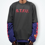Heron Preston Printed S.T.F.U Longsleeve